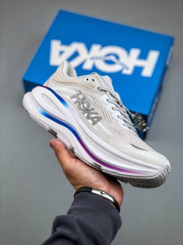 Hoka One One Clifton 9 Low Clifton 9 Series Low-Top Thick-Soled Mesh-Woven Light