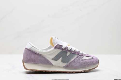 Genuine Label New Balance Nb 471 Series Fabric Cow Split Leather Retro Fashion N