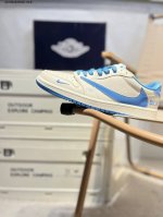 Company-Level First-Layer Pi Dior X Jordan Air Jordan 1 Low Aj1 Low-Top Series B
