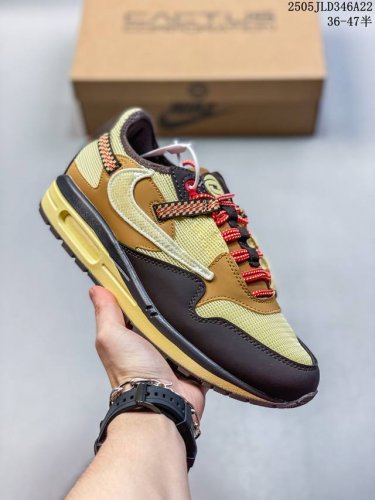 Real Label With Half Size Nike Official Air Max 1 Ts Joint Men And Women Wear-Re