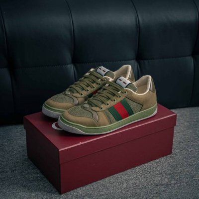 Core Private Gucci~~2025 Latest Color Matching Small Dirty Shoes Casual Shoes Sp