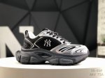 mlb Big Ball Chunky Mesh Thick-Soled Daddy Series Low-Top Velcro Lightweight