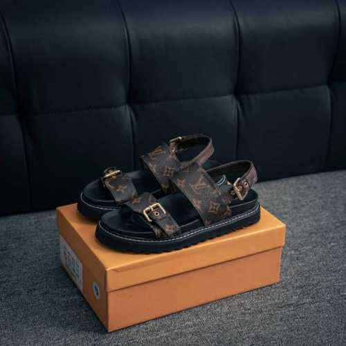 Core Private Special Offer Louis Vuitton Lv 2025 Summer New Women's Beach Sandal