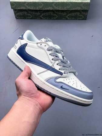 Company-Level First-Layer Nike Air Jordan 1 Low Aj1 Joe 1 Inverted Hook Low-Top - Click Image to Close