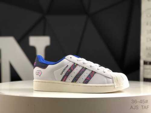Adidas Ad Originals Superatar Shell Toe Original Company-Level Real Shot Using A