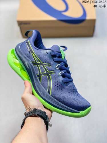 Corporate-Level Asics Breathable Mesh Upper With Some Synthetic Leather Material