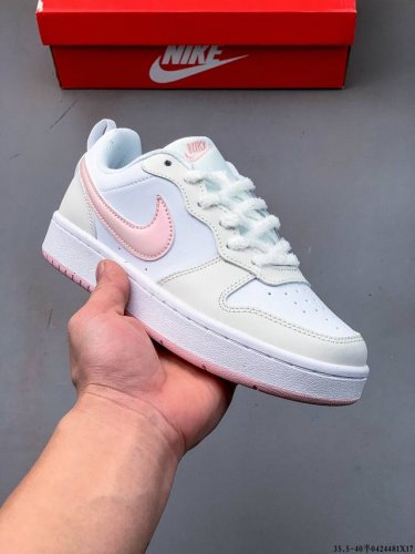 Nike Court Borough Low Low-Top Versatile Casual Sports Shoes 0424481X17