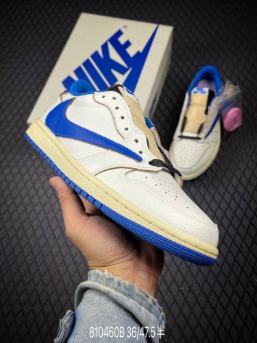 b Authentic Nike Air Jordan 1 Low Og Sp Military Blue Aj1 Joe 1 Reverse Hook