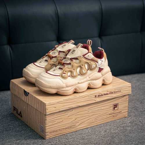 Core Private Fila Fila Trendy Brand Fusion Lava Shoes Daddy Shoes Thick-Soled Sp