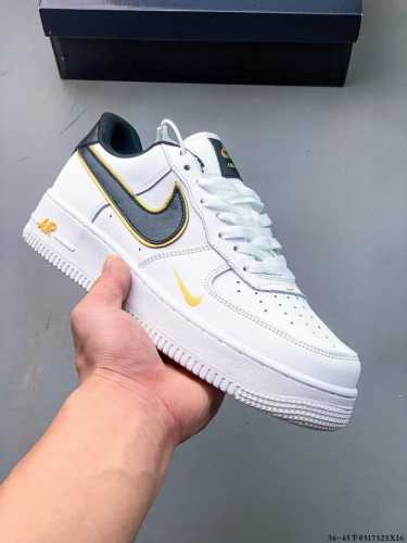 Second Layer Genuine Nike Air Force 1 Low Air Force One Low-Top Classic Versatil