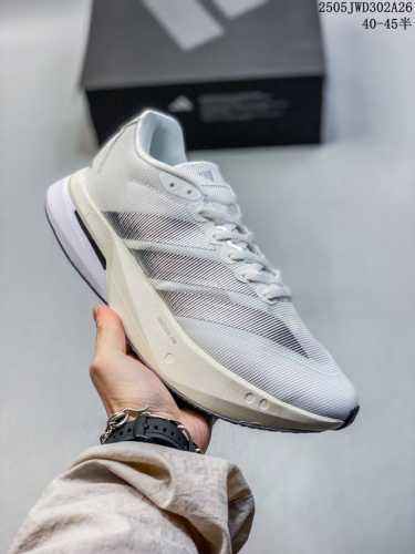 Corporate Ad Adizero Boston 13 Summer Breathable Mesh Racing Running Shoes Js493