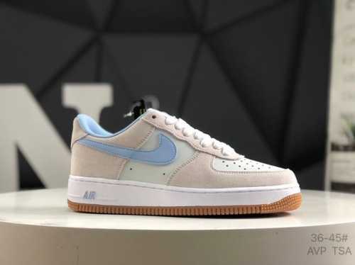 Nike Air Force 1 Low 07 Sk8 Black Gum Black And White Raw Rubber Original Last A