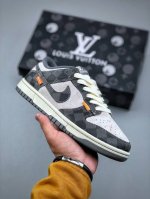 Nike Sb Dunk Low X Louis Vuitton Joint Company-Level Product Highly Recommended