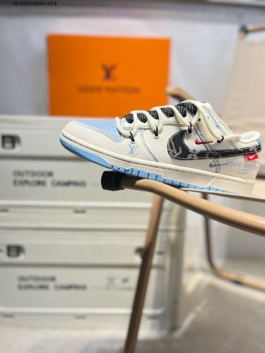 Nike Sb Dunk Low "Lv Joint" Anniversary High-End Custom Low-Top Casual Shoes Cus