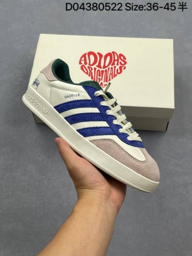 Adidas Adidas Originals Gazelle Indoor Trefoil Retro Non-Slip Wear-Resistant Low