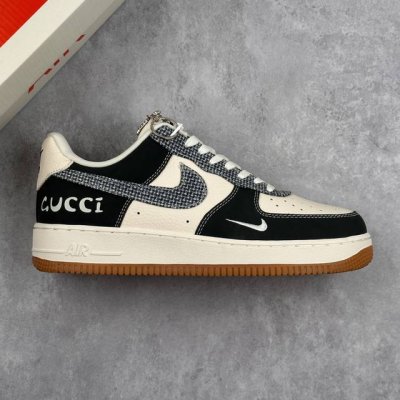 Local Core Private Nike Air Force 1 '07 Low Gucci Collaboration Floral Fabric Ru