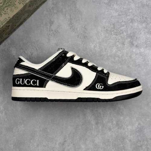 Local Core Private Nike Sb Dunk Low Gucci Joint --- Denim Black And White High-E