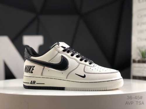 Half-Size Nike Air Force 1 07 Air Force One Low-Top Versatile Casual Sports Shoe
