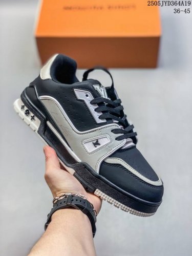 louis Vuitton Louis Vuitton Men's And Women's Shoes Are Equipped With A Thick