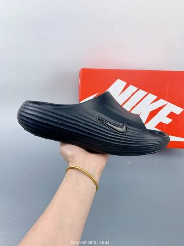 Company-Level Nike Reactx Rejuven8 Slide Nike Minimalist Comfort Punch-Hole Shoe