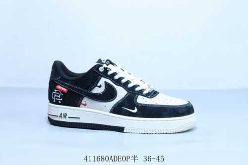 Nike Air Force 1 Af1 Nike Low-Top Air Force One Casual Sneakers Sup Item No. Sj6