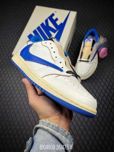 b Authentic Nike Air Jordan 1 Low Og Sp Military Blue Aj1 Joe 1 Reverse Hook