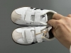 Adidas New Vl College-Style Children's Velcro Casual Shoes Size: 22-37 22-27 Wit