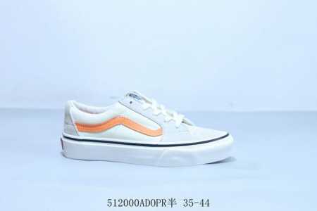 vans Vans Official White Side Stripe Toe Half Crescent Men's Shoes Women's Sh - Click Image to Close