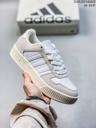 adidas Small Serrated D-Pad Classic Casual High-Style Basketball Sneakers For