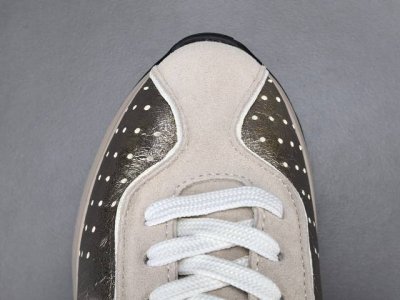 Channel Advantage Dongguan Chanel Chanel 25C Calfskin Round Toe Lace-Up Low-Top