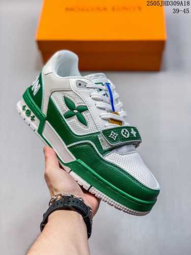 louis Vuitton Louis Vuitton Men's And Women's Shoes Are Equipped With A Thick