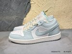 New Product Launch Real Shot Air Jordan 1 Low Low-Top Blue Lemon Aj1 Jordan 1 Ge