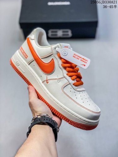 Company With Half Size Nike Air Force 1 07 Air Force One Low-Top Versatile Casua