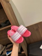 2025 New Adidas Children's Slip-On Sandals, Parent-Child Shoes, Beach Shoes S