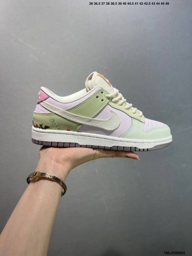 Company-Grade Nike Dunk Low Green Pink Ib8876-661 - The Ultimate Value For Money