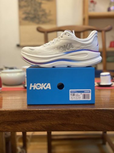 Hoka W Bondi 9 Wide Premium Trail Running Shoes Bondi 9 Dual-Layer Construction