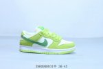 Nike Sb Dunk Low Pro Retro Low-Top Casual Skateboarding Shoes In Green Apple, St