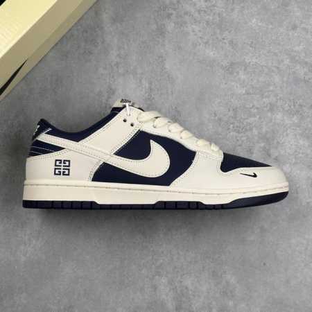 Local Core Private Nike Dunk Low Givenchy Collaboration Off-White Blue Colorway - Click Image to Close