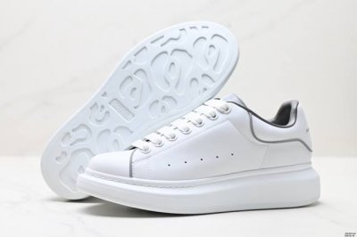 Company-Level Italian Luxury Brand Alexander Mcqueen Sole Leather Sneakers Low-T