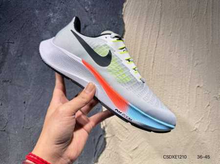 Nike Air Zoom Pegasus 37 Moon Landing Mesh Breathable Running Shoes Combining A - Click Image to Close