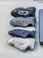 Authentic Dior B30 Mesh Fabric Thick-Soled Lace-Up Casual Low-Top Sneakers For M