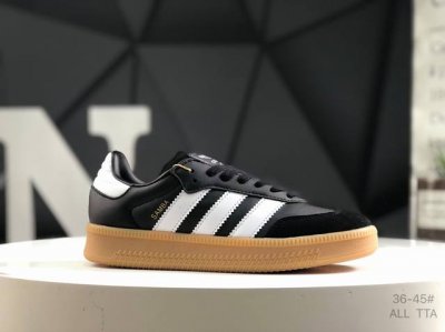 Company-Level With Half-Size Adidas Samba Xlg Low-Top Thick-Soled Sports Shoes E