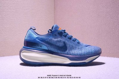Nike Zoomx Invincible Run Flyknit 3 Peacock Blue Orange Invincible 3 Series Ligh