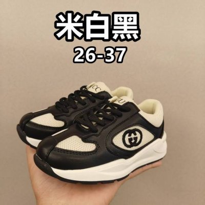 In-Stock Best-Selling Gucci Run Children's Series Sneakers, Gucci Parent-Child S