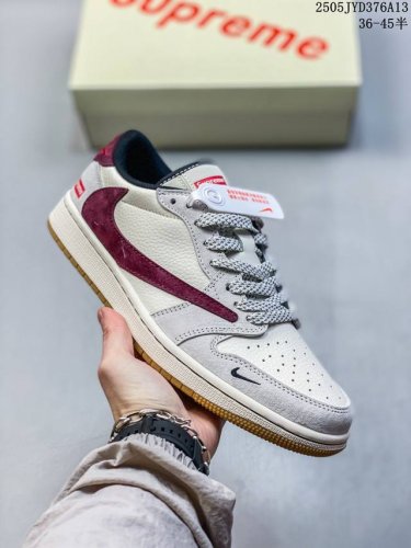 Travis Scott X Fragment Design X Jordan Air Jordan 1 Low Og Sp Supreme Collabora