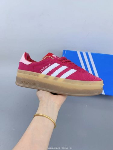 Adidas Adidas Originals Gazelle Bold Antelope Platform Shoes Three-Layer Low-Top