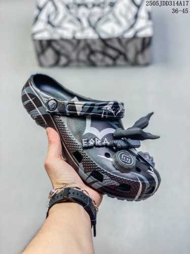 clot X Crocs Eva Comfortable Men's And Women's All-Match Hole Shoes Size 36 3
