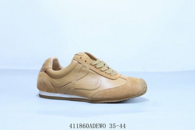 Loewe Ballet Runner Calfskin Round Toe Lace-Up Low-Top Waffle Series Lifestyle A