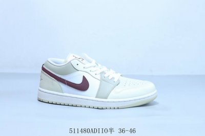 Jordan Air Jordan 1 Low Aj1 Joe 1 Low-Top Retro Culture Leisure Sports Basketbal