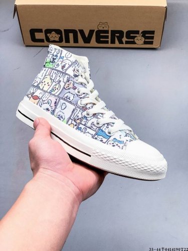Japanese Version Chiikawa Co-Branded Converse Chiikawa Hand-Painted Cute Borderl